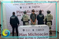 Autoridades detienen a siete personas y aseguran artefactos explosivos improvisados, en Michoacán