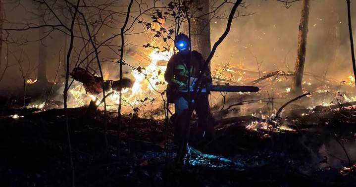 UPDATE: Monongahela National Forest 60% contained after rain