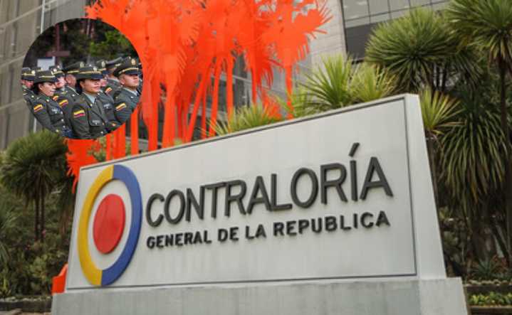 Contraloría alerta un riesgo fiscal estructural en el régimen de pensiones de la Fuerza Pública por más de $140 billones