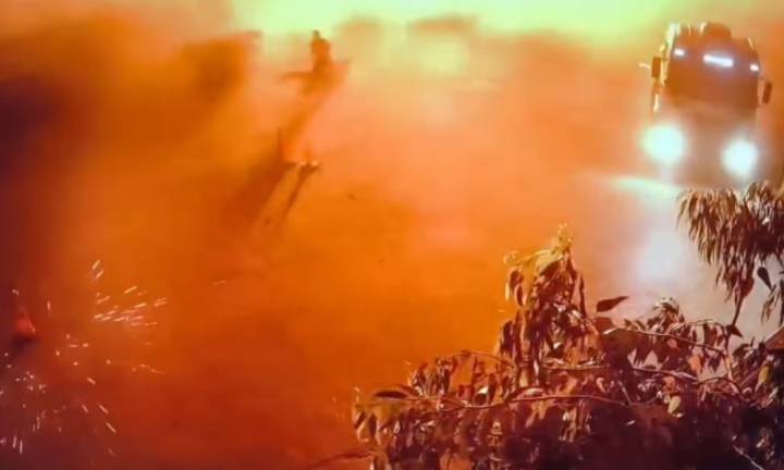 Incendio en Ezeiza: se conoció el video que analiza la fiscalía para determinar las causas de la explosión