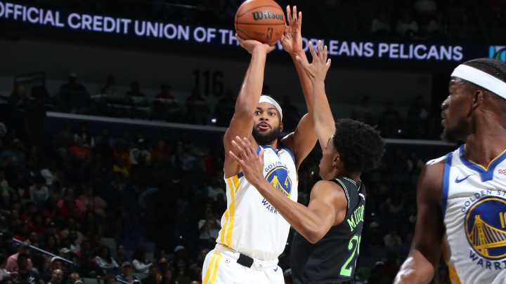 Moses Moody hits career-high seven 3-pointers in first quarter – NBC Bay Area