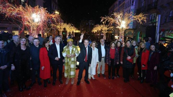 Vigo enciende la Navidad más grande de su historia: "Tenemos el inmenso privilegio de ser el símbolo de todo el planeta"