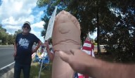 Body cam footage released in Fairhope phallic costume protest arrest