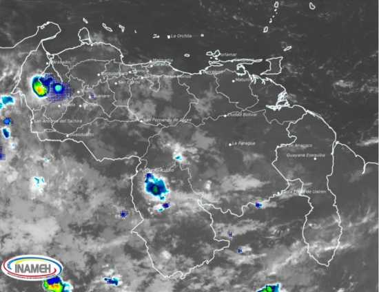 Inameh: Las lluvias impactarán principalmente las áreas del sur y oeste del país