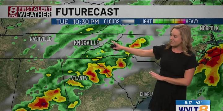 Tracking rain and tumbling temps for Thanksgiving week