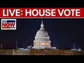 LIVE: House to vote on Government Shutdown, tracking airport delays, Taiwan topical storm & more