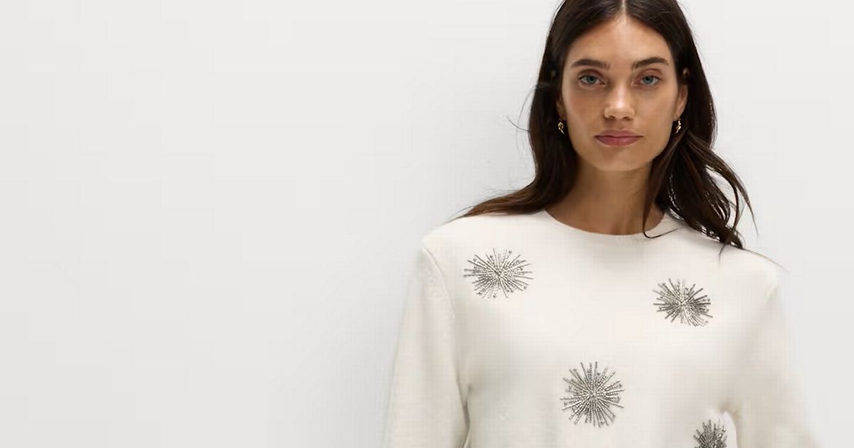 M&S ‘beautiful’ embellished jumper drops to £24 ‘in time for the party season’