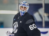 Maple Leafs goalie Joseph Woll tight-lipped about absence