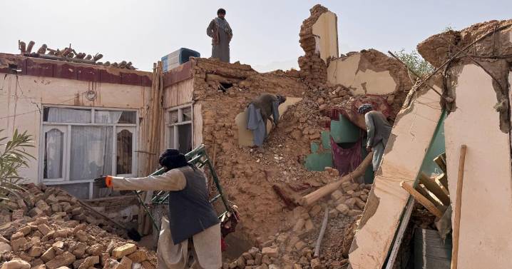 Powerful 6.3 earthquake hits northern Afghanistan, killing 20 and damaging historic Blue Mosque