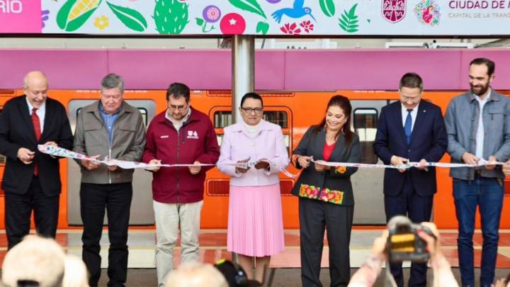 "Ni un tornillo quedó de antes, tenemos Metro para 50 años más", afirma Brugada en la reapertura de la Línea 1