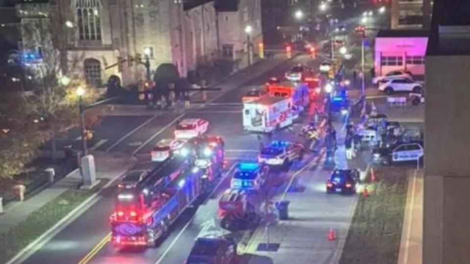 Tiroteo interrumpe encendido del Árbol de Navidad en Carolina del Norte