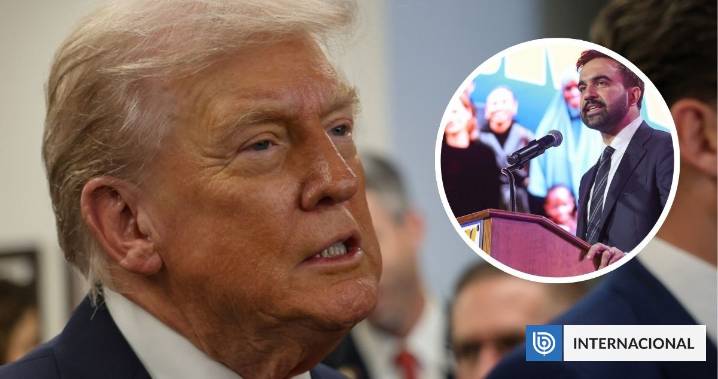 Trump amenaza con cortar fondos a Nueva York si es elegido como alcalde el izquierdista Zohran Mamdani