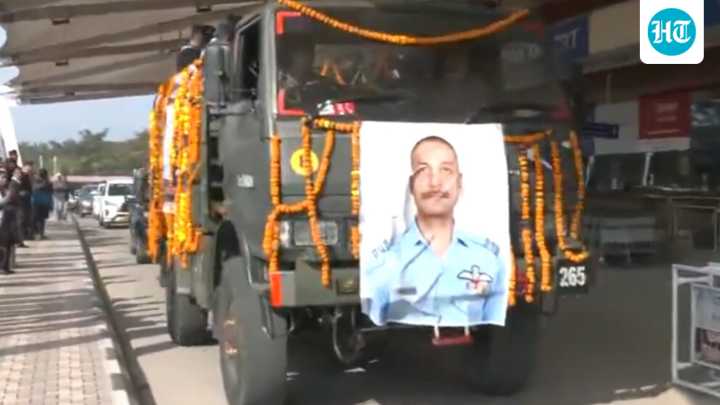 Tejas crash: Wing Commander Namansh Syal’s mortal remains brought to Himachal