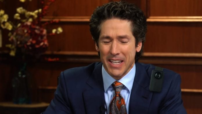 Joel Osteen Forced To Wear Body Cam To Monitor Interactions With Scriptures