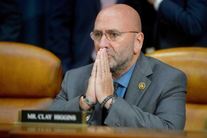 Who is Clay Higgins, the only House member to vote against releasing the Epstein files?