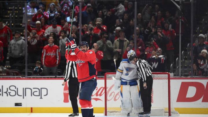 Ovechkin scores No. 900 as Capitals defeat Blues 6