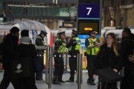 Soccer player among multiple people stabbed on train to London