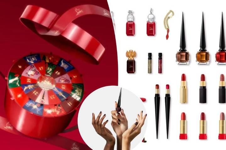 Gift this Christian Louboutin beauty Advent calendar instead of shoes