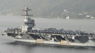 U.S. aircraft carrier nears Latin America as Venezuela tensions simmer