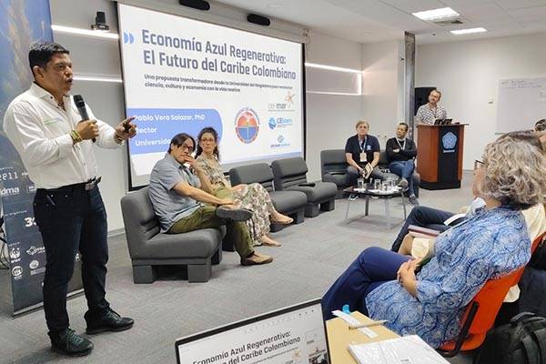 Unimagdalena lidera el diálogo nacional hacia una economía azul regenerativa