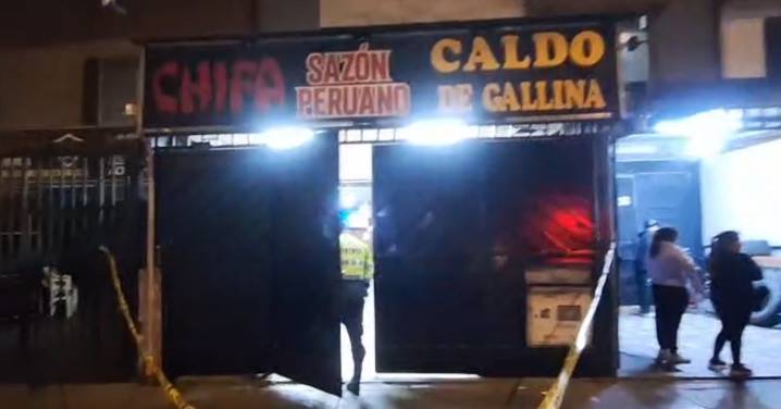 San Luis: Violento ataque en chifa deja a cocinero herido y luchando por su vida