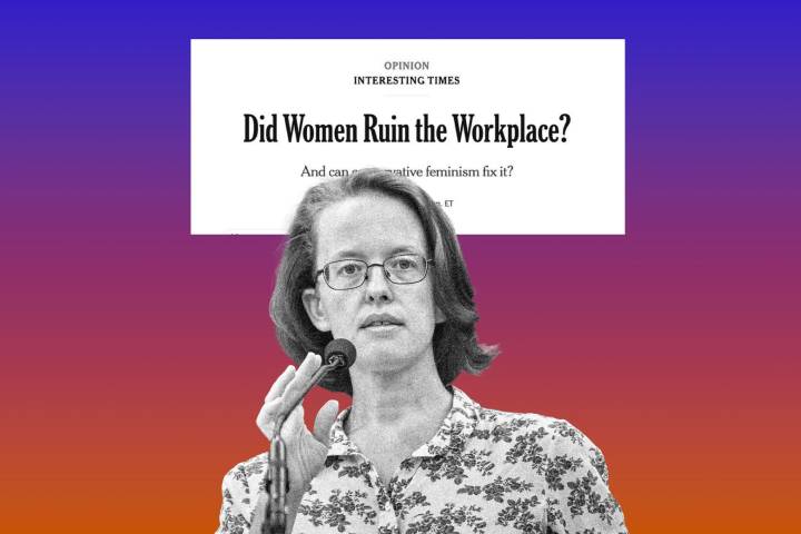 Feminism again reaches the “too far” zone.