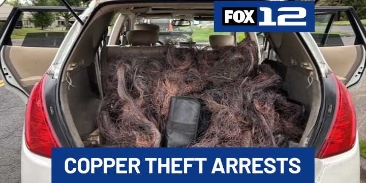 2 arrested in Portland copper wire theft investigation, damages total over $2 million
