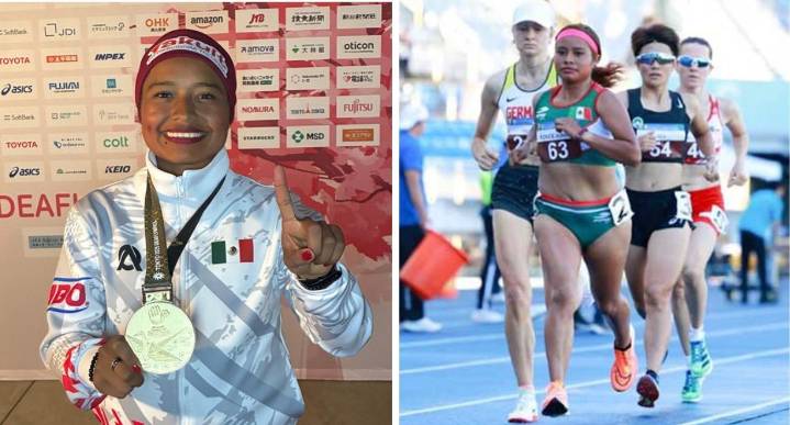 Lourdes Ponce gana oro en 10 mil metros en Sordolímpicos