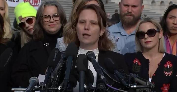 Survivors address President Trump before House vote on bill forcing release of Jeffrey Epstein files