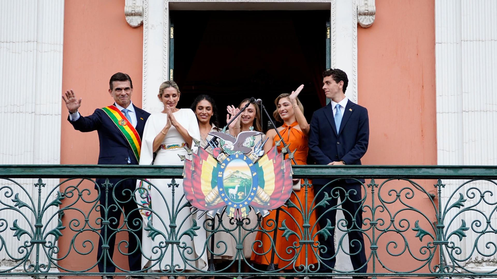 President Paz celebrates inauguration, promises to work for all Bolivians, pledges dollar inflows