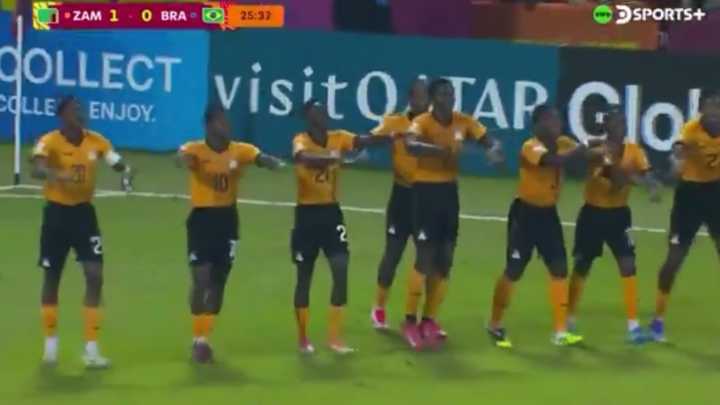 Zambia sorprende a Brasil con increíble gol olímpico en el Mundial sub