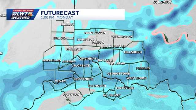 Hour by hour: When our first snow of the season will move through Cincinnati