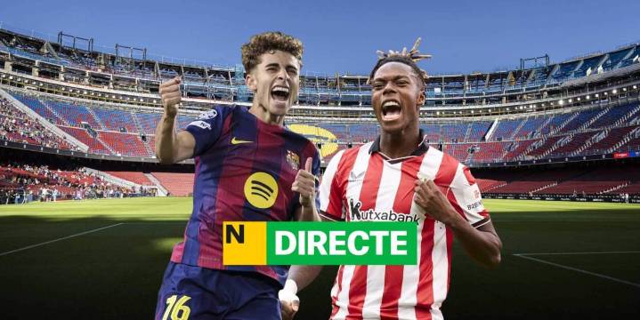 Barça - Athletic Club en el Spotify Camp Nou, DIRECTO | Última hora del partido de LaLiga EA Sports