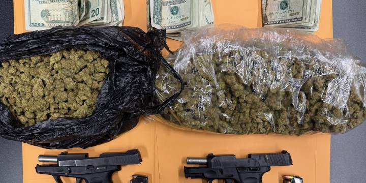 Two men face drug and weapons charges after Charlotte traffic stop, police say