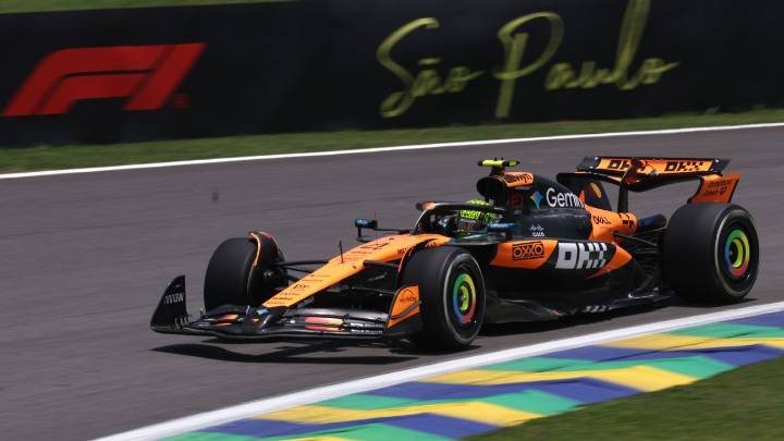 Brazilian Grand Prix: Norris on pole in spring qualifying