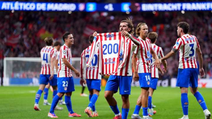 Griezmann canta los 200 en Liga: récord histórico con el Atlético y botas especiales para celebrarlo