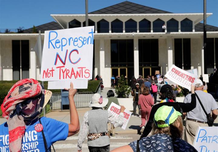 Judges allow North Carolina to use a map drawn in bid to give Republicans another U.S. House seat