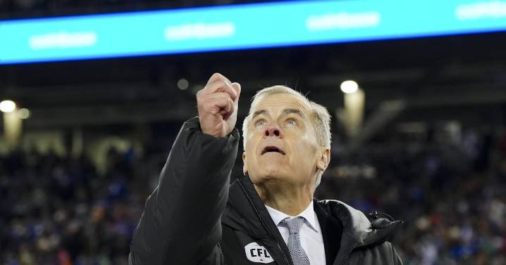 Grey Cup: Mark Carney met with cheers and boos at 112th game