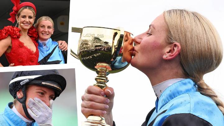 Melbourne Cup 2025: Half Yours salutes as Jamie Melham becomes second female to win Australia’s biggest race