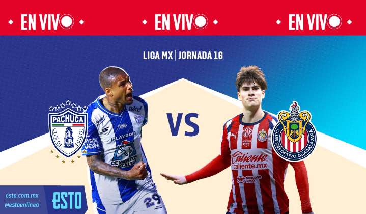 Pachuca vs Chivas: Sigue en vivo el partido de la jornada 16 del Apertura 2025