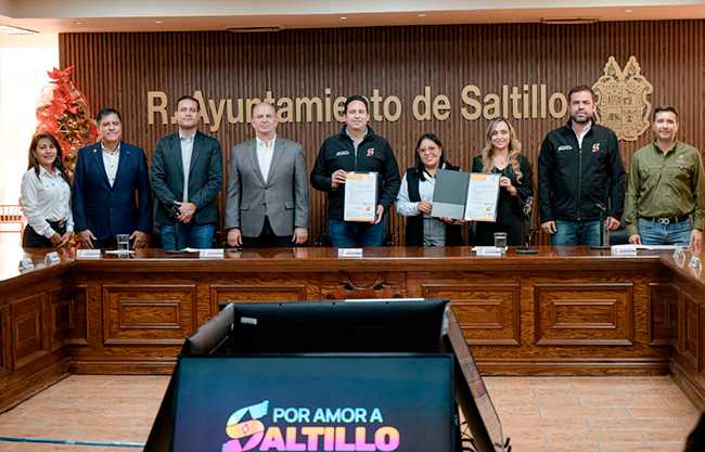 Recibe Saltillo certificación de la NOM ISO 9001: 2015 por calidad en la gestión