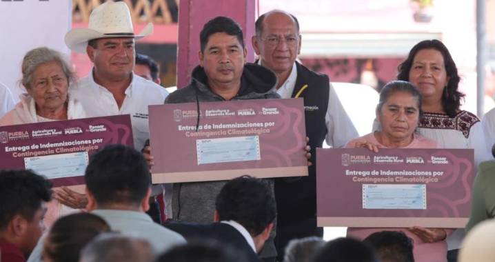 Más de 5 millones en apoyos al campo poblano tras lluvias