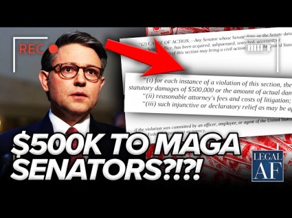 MAGA Bill Lets J6 Senators Sue For $500K Over Investigation
