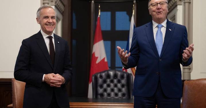 Carney meets with new Newfoundland and Labrador premier on 'ambitious agenda'