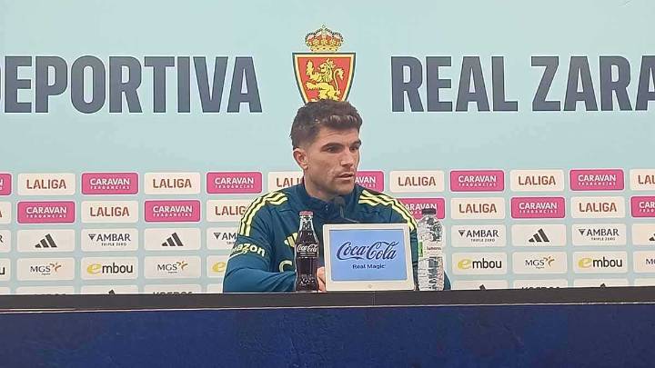 Guti reconoce que el vestuario del Real Zaragoza "lo ha estado pasando muy mal"