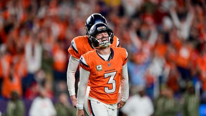 Wil Lutz earns AFC special teams player of the week