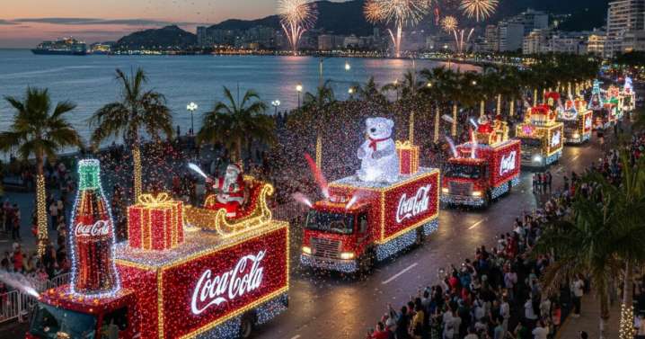 Caravana Coca Cola Acapulco 2025: ruta, fecha y horario
