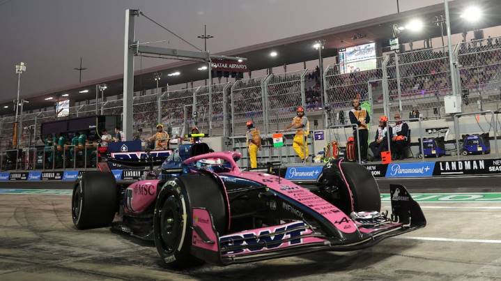 Franco Colapinto largará último en la Sprint previa a la clasificación del Gran Premio de Qatar de la Fórmula 1