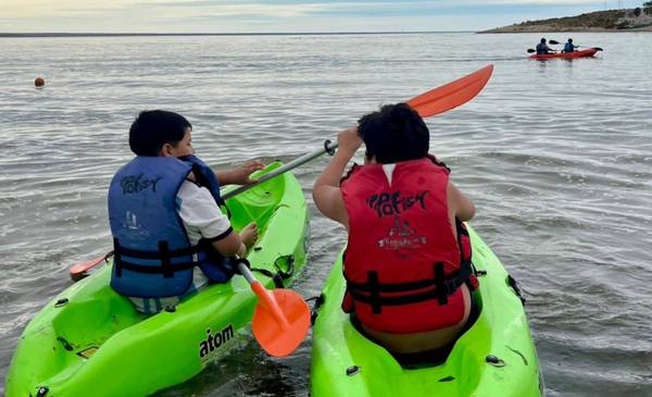 Finalizó un nuevo año del proyecto náutico “El potrero es el mar” en Madryn