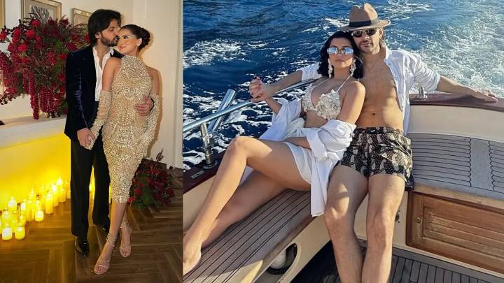 'Kisses, Yatch PDA & romantic moments': Veer Pahariya's birthday post for Tara sums up his love for her